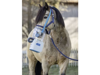 hippomed Ultraschall-Inhalator "AirOne Flex" für Pferde, mit Warmblutinhalationsmaske, 3211805