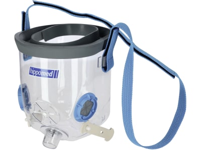 hippomed Inhalationsmaske Warmblüter für Ultraschall-Inhalator AirOne Flex