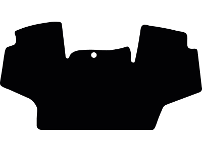 Fußmatte Velours schwarz, für John Deere Traktor 7710, 7810 mit mechanischem Gaspedal, Bj. 97 – 03 Fußmatte Velours schwarz, für John Deere Traktor 7710, 7810 mit mechanischem Gaspedal, Bj. 97 – 03