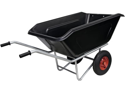 Growi® Schubkarre "Compactkarre" Mulde 350 l, PE (Polyethylen) 2-Rad, 15730 Growi® Schubkarre "Compactkarre" Mulde 350 l, PE (Polyethylen) 2-Rad, 15730