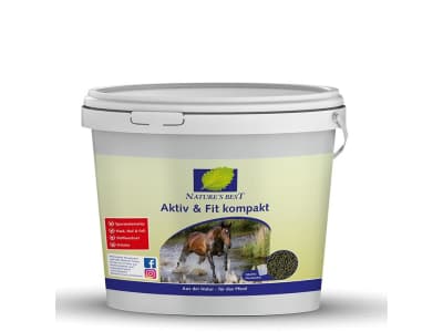 NATURE´S BEST Aktiv & Fit kompakt Mineralfutter mit Kräutern 3 kg Eimer
