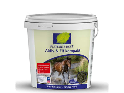NATURE´S BEST Aktiv & Fit kompakt Mineralfutter mit Kräutern 10 kg Eimer