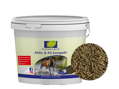 NATURE´S BEST Aktiv & Fit kompakt Mineralfutter mit Kräutern NATURE´S BEST Aktiv & Fit kompakt Mineralfutter mit Kräutern