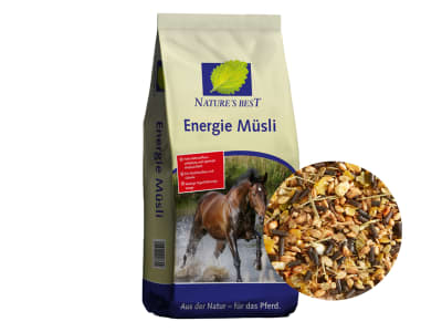 NATURE´S BEST Energie Müsli für Pferde mit hohen Leistungsanforderungen 20 kg Sack NATURE´S BEST Energie Müsli für Pferde mit hohen Leistungsanforderungen 20 kg Sack