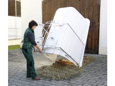 KERBL Kälberiglu "CalfHouse Master Plus" für 1 Kalb, mit Umzäunung, 14470