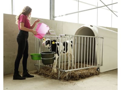 KERBL Kälberiglu "CalfHouse Master Plus" für 1 Kalb, mit Umzäunung, 14470