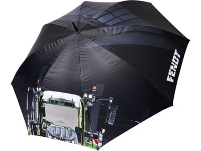 Fendt Regenschirm 130 cm von FARE®, mit Sichtfenster "Fendt Gen7" und Öffnungsautomatik, X991023042000 Fendt Regenschirm 130 cm von FARE®, mit Sichtfenster "Fendt Gen7" und Öffnungsautomatik, X991023042000