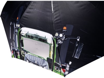Fendt Regenschirm 130 cm von FARE®, mit Sichtfenster "Fendt Gen7" und Öffnungsautomatik, X991023042000 Fendt Regenschirm 130 cm von FARE®, mit Sichtfenster "Fendt Gen7" und Öffnungsautomatik, X991023042000