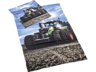 Fendt Bettwäsche, Wendebettwäsche mit Traktor- und Mähdreschermotiv, X991020272000 Fendt Bettwäsche, Wendebettwäsche mit Traktor- und Mähdreschermotiv, X991020272000