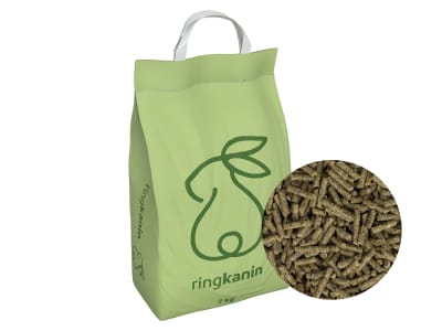 ringkanin Zucht (Kleinpackung) Kaninchenfutter, Nagerfutter, Hasenfutter für Zuchtkaninchen, Zwergkaninchen und Kleinnager Pellet 7 kg Papiersack