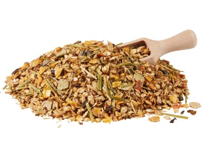 Berkel Getreide-Kräuter-Mix energiereiches Strukturfutter mit Kräutern Nagerfutter Kaninchenfutter Müsli 20 kg Sack Berkel Getreide-Kräuter-Mix energiereiches Strukturfutter mit Kräutern Nagerfutter Kaninchenfutter Müsli 20 kg Sack