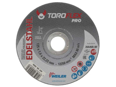 Toroflex Trennschreibe Progress INOX 20A46R-BF Toroflex Trennschreibe Progress INOX 20A46R-BF