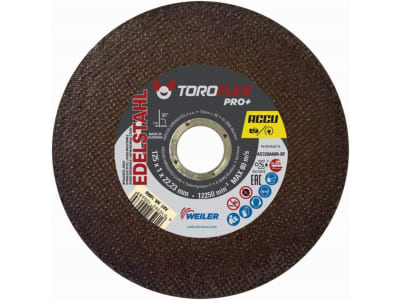 Toroflex Trennscheibe PRO+ ACC20A60R-BF 125 x 22,23 mm Toroflex Trennscheibe PRO+ ACC20A60R-BF 125 x 22,23 mm