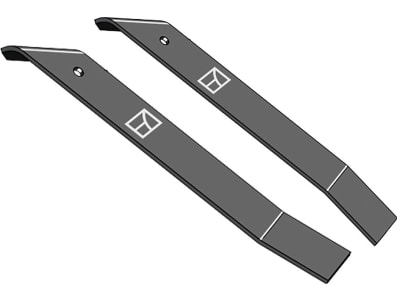 Industriehof® Ersatzmesser 468 x 60 x 6 mm, links/rechts, für Messeregge Kerner FP 6530 Industriehof® Ersatzmesser 468 x 60 x 6 mm, links/rechts, für Messeregge Kerner FP 6530