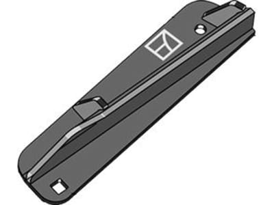 Industriehof® Streuflügel links, 374 mm x 8 mm für Streuwerk Stalldungstreuer Strautmann, 69-10-003L