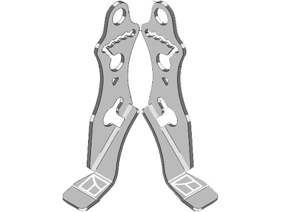 Industriehof® Tiefenführung links/rechts, 250 x 47 x 4 mm, für Säscheiben Drillmaschine Gaspardo Industriehof® Tiefenführung links/rechts, 250 x 47 x 4 mm, für Säscheiben Drillmaschine Gaspardo