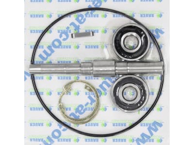 BAUER Reparatursatz Welle Turbine Ti 7 Regenmaschine Rainboy, Rainstar A3, 8344674 BAUER Reparatursatz Welle Turbine Ti 7 Regenmaschine Rainboy, Rainstar A3, 8344674