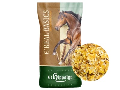 St. Hippolyt C Real Basics Maisflocken für Pferde 15 kg Sack