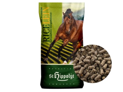 St. Hippolyt RiceLein getreidefreier Energiebalancer für Pferde 25 kg Sack