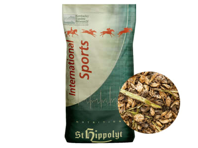 St. Hippolyt International Sports Champions Claim energiereiches Sportmüsli für Leistungspferde 20 kg Sack