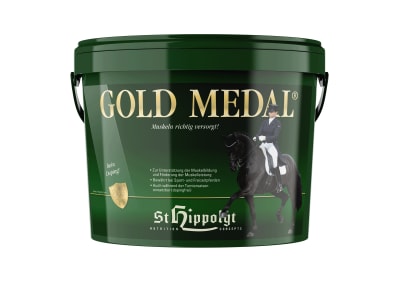 St. Hippolyt Gold Medal dopingfreies Zusatzfutter für Leistungspferde 5 kg Eimer