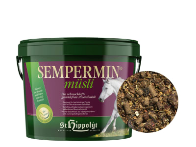 St. Hippolyt SemperMin Müsli getreidefreies und glutenfreies Mineralmüsli für Pferde  