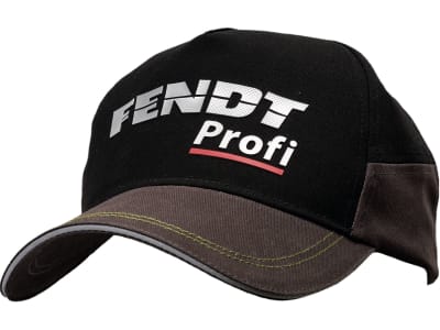 Fendt Cap schwarz; braun, mit Logoaufdruck und Schriftzug Profi, X991023058000