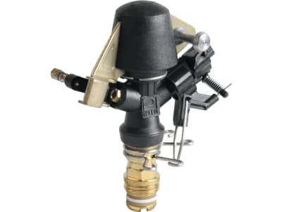 Perrot Kreisregner "ZA 22-2 W" Wurfweite 10,5 - 14 m Teilkreis, 1/2" AG, mit Strahlstörer, umschaltbarer Kippfeder, Federschutzkappe, RF15810