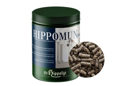 St. Hippolyt Hippomun forte mit Wirkstoffen für das Immunsytem von Pferden 1 kg Dose