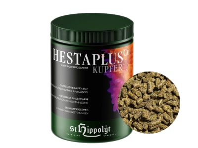 St. Hippolyt Hesta plus Kupfer für Pferde 1 kg Dose