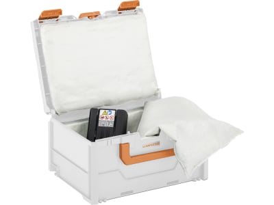 Cemo Brandschutzbox "Li-SAFE 2-S" 400 x 300 x 215 mm, für Lithium-Ionen-Akkus, 11563