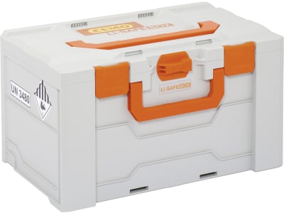 Cemo Brandschutzbox "Li-SAFE 2-L" 500 x 300 x 280 mm, für Lithium-Ionen-Akkus, 11872
