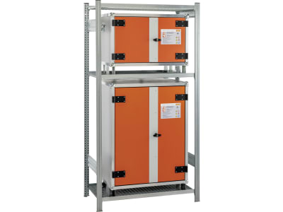 Cemo Regal 106 x 200 x 53,5 cm, für Akku-Lager- und Ladeschrank 8/5, 11562 Cemo Regal 106 x 200 x 53,5 cm, für Akku-Lager- und Ladeschrank 8/5, 11562