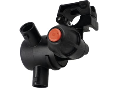 Agrotop Düsenhalter für 2 Düsen Eingang G 3/8" AG, für 1/2 " Rohr, mit Membran-Tropfstopventil, Kunststoff, 12755 Agrotop Düsenhalter für 2 Düsen Eingang G 3/8" AG, für 1/2 " Rohr, mit Membran-Tropfstopventil, Kunststoff, 12755