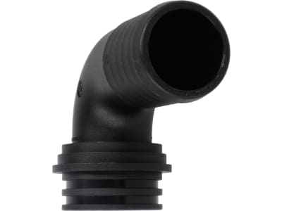 Agrotop Schlauchanschluss G 2" IG (BSP) Ø Tülle 40 mm 90 ° gebogen, für Überwurfmutter/O-Ring, 10672