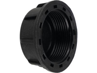 Agrotop Verschlusskappe G 1 1/2" IG (BSP) H 19 mm L 25 mm, 10760