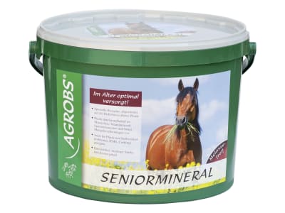 AGROBS Seniormineral für die Bedürfnisse von alten Pferden 3 kg Eimer