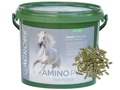 AGROBS Amino pur mit Nährstoffen für die Muskulatur von Pferden AGROBS Amino pur mit Nährstoffen für die Muskulatur von Pferden
