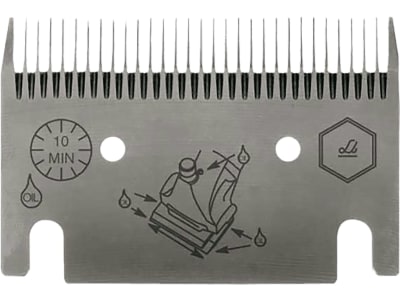 Lister Schermessersatz "LI 102" Ober-/Untermesser mit 23/31 Zähnen, Scherkopf VIII, für Rinder, 15-0206000