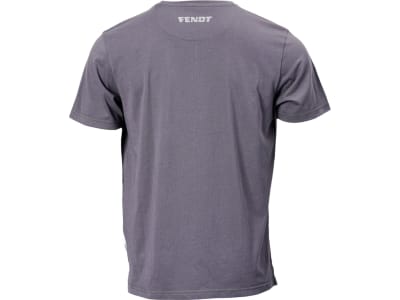 Fendt T-Shirt Unisex, grau, mit Fendt Gen 7 Artworkmotiv Fendt T-Shirt Unisex, grau, mit Fendt Gen 7 Artworkmotiv