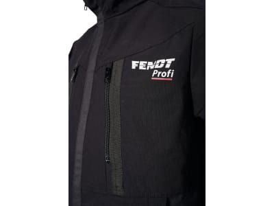 Fendt Stretchjacke "Profi" für Herren schwarz, Fendt Profi-Logo auf Brust und Rücken Fendt Stretchjacke "Profi" für Herren schwarz, Fendt Profi-Logo auf Brust und Rücken