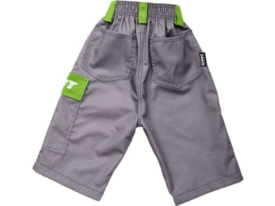 Fendt Arbeitshose für Kinder grau; grün Bermuda Fendt Arbeitshose für Kinder grau; grün Bermuda