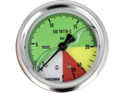 Agrotop Glyzerin-Manometer, Anschluss 1/4" AG hinten, 0 bis 60 bar, 10199 Agrotop Glyzerin-Manometer, Anschluss 1/4" AG hinten, 0 bis 60 bar, 10199