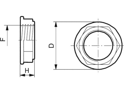 Agrotop Nutmutter G 1/2" IG (BSP), 10747