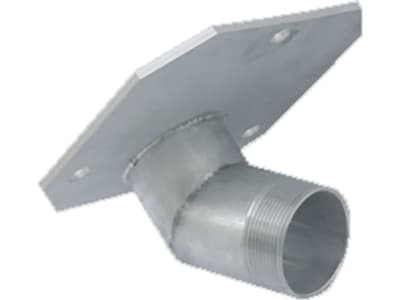 Cemo Flansch mit Gewindeanschluss abgewinkelt, Edelstahl für GFK-Fässer eckig ab 8.000 l – 15.500 l Cemo Flansch mit Gewindeanschluss abgewinkelt, Edelstahl für GFK-Fässer eckig ab 8.000 l – 15.500 l