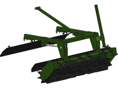Düvelsdorf Messerwalze 3,00 m für Frontpacker, 1.385 kg, 2711200