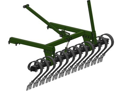 Düvelsdorf Planierschiene 3,00 m für Frontpacker, 300 kg, 2711300