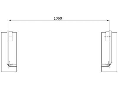 Düvelsdorf Anschweißplatte für Hauer N (1.060 mm), 5110135 Düvelsdorf Anschweißplatte für Hauer N (1.060 mm), 5110135