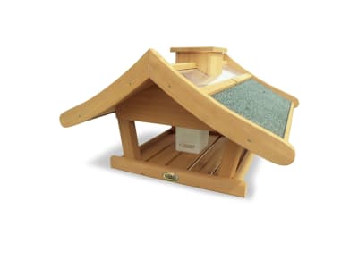 HABAU Vogelhaus "Estland" mit Silo und Ständer HABAU Vogelhaus "Estland" mit Silo und Ständer
