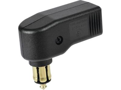 Herth + Buss Stecker 12 – 24 V, 1-polig, USB-C Ladebuchse 5V/3A, integrierter Gleichspannungswandler, 51 306 078